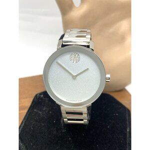 Movado Women's Watch 3600334 Bold Swiss Quartz Silver Dial Stainless Steel 34mm